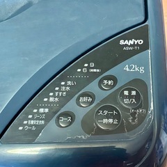 (12/19まで)4.2kg洗濯機 縦型[Pick
 Up Only]の画像