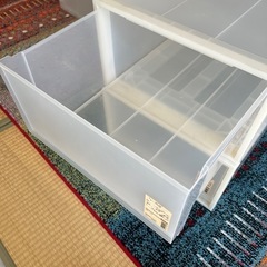 B　無印良品　衣装ケース　引き出し式大×2の画像