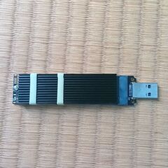 ヒートシンク、アダプタ付きPS5用バルク品外付M.2 NVMe2280  4TBの画像