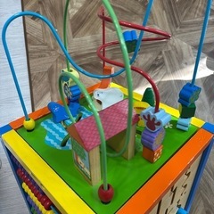 木製の知育玩具　の画像