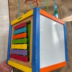 木製の知育玩具　の画像