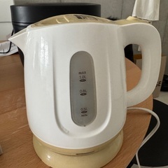 コードレス電気ケトル ベージュ SDKD10BK-BE [1.0L]