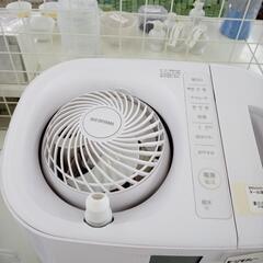 値引きしました。★ジモティ割あり★ IRISOHYAMA サーキュレーター加湿器  21年製 ／クリーニング済み OJ7165の画像