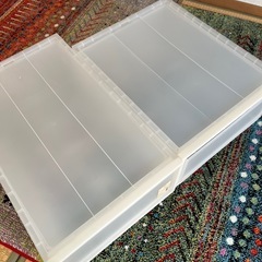A　無印良品　衣装ケース　引き出し式大×2の画像
