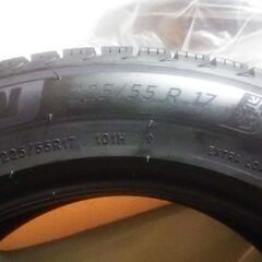 スタッドレスタイヤ　225/55 R17  ミシュラン　X-ICE3+