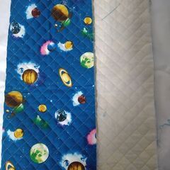 【未使用】キルティング生地　宇宙（約50cm✕39cm）