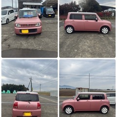 ツートンカラーの可愛いラパンTVバックカメラ付き車検令和8年8月すぐ乗れますの画像