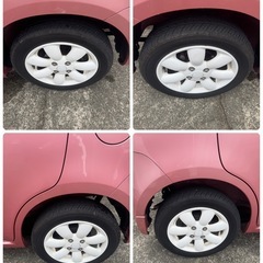 ツートンカラーの可愛いラパンTVバックカメラ付き車検令和8年8月すぐ乗れますの画像