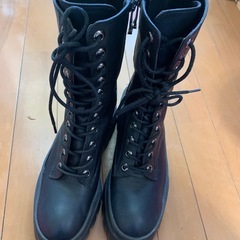 ブーツ　黒　