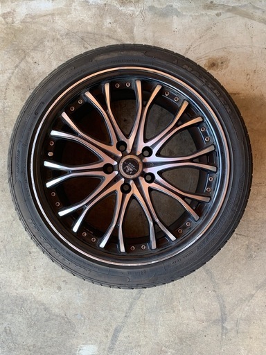 [中古ノーマルタイヤホイール付]215/45R18 93W ノア、ステップワゴン、アコード、アクセラBM.BY系用