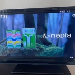 SHARP AQUOS 32インチテレビ　LC-32H7 観れます