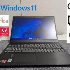 商談中☆Lenovo◇Ryzen搭載◇美品◇高速NVMeSSD搭載◇デュアルストレージ◇TYPE-C◇DVD◇