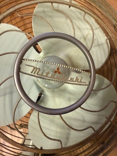 MITSUBISHI Electric Fan 9-943 扇風機 昭和レトロ