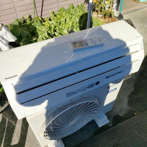 Panasonic CS-J229C-W パナソニック Eolia エオリア\nナノイーX搭載 ルームエアコン 2.2kW おもに6畳用 2019年製 中古動作品\n