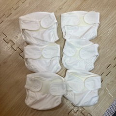 布オムツ 美品 6枚 50cm 60cm