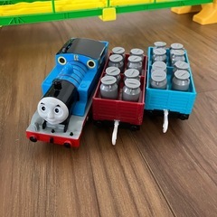 プラレール　きかんしゃトーマス　ぐらぐらつり橋セットの画像