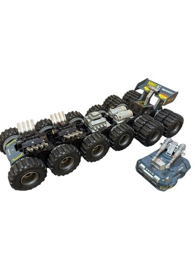 実働品 TOMY モンスターマシン ビッグ-16 BIG-16 当時物 昭和