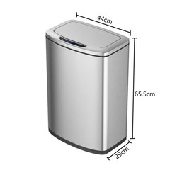 コストコ モーションセンサー付き ゴミ箱  47L W44 x D29 x H65.5 cmの画像
