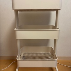 キッチンワゴン　キャスター付3段の画像