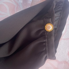 ︎✿ 【フリーマーケット開催中】INGNIのパーティキュートの黒ミニドレスの画像