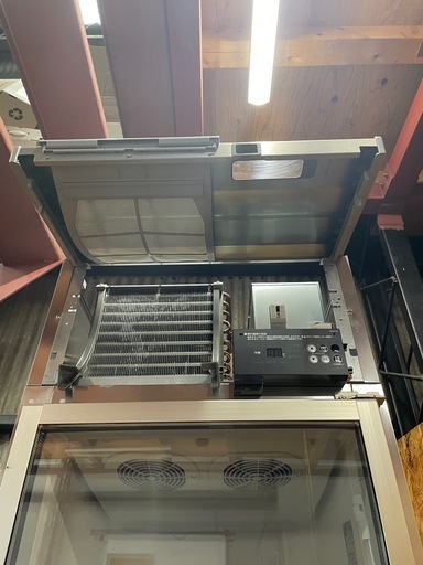 C(6870)ホシザキ リーチイン 冷蔵ショーケース RS-63AT-2 2023年製 264L 100V 50/60Hz W630D