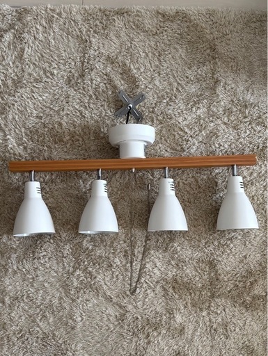 シーリングライト　4灯　美品　オーム電機