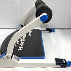 美品 ショップジャパン ワンダーコア スマート WCS-612-JCN2 ブルー 腹筋マシン フィットネス エクササイズ の画像