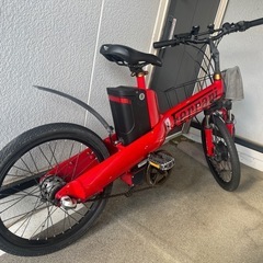 期間限定値下げ！お洒落な電動自転車の画像