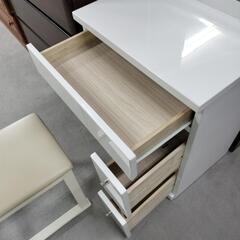 ホワイトドレッサー 美品】ドレッサー ホワイト