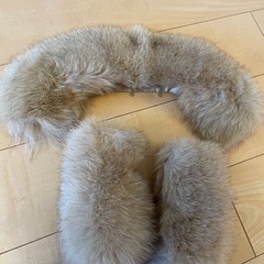 JUSGLITTY コート　ファー付きの画像