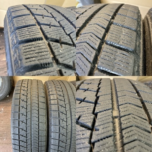 スタッドレス175/65R15 4本／BS BLIZZAK VRX 6分〜8分 A4730-71