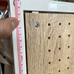 白い棚の画像
