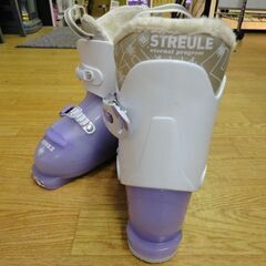 20.0㎝ ジュニア スキーブーツ シュトロイレ ラベンダー FINE TYPE2 STREULE キッズ 子供用 スキー用品 札幌市西岡店の画像