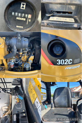 整備済み！CAT キャタピラー　2トンクラス　302CSR 油圧ショベル　倍速 3436時間　/ バックホー小旋回　4wayマルチ　下