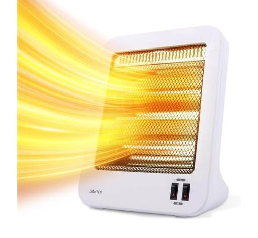 新品　電気ストーブ ヒーター 小型 足元 400W/800W