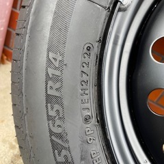 【週末限定価格 超バリ溝】ラジアルタイヤ　175/65 14R の画像
