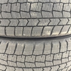 溝有り 175/55R15 ダンロップ スタッドレスタイヤ 2本セット