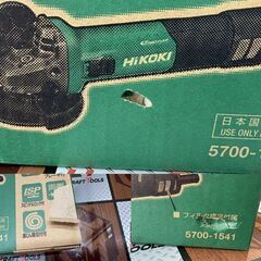 〇【未使用品】ハイコーキ HiKOKI G10BYE2 ディスクグラインダ 100mm 細径 ブレーキ付き【中古】