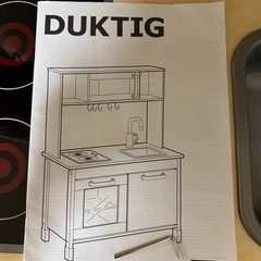 　IKEA キッチンセットDUKTIG 組立済みの画像