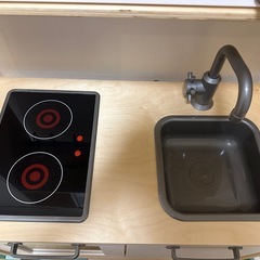 　IKEA キッチンセットDUKTIG 組立済みの画像