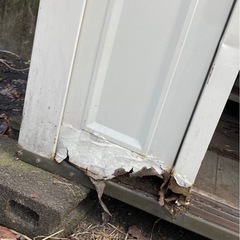 【お話し中】【修繕必要】屋外用　物置の画像