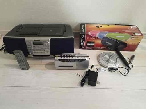 ＳＯＮＹラジカセ２種 おまけあり