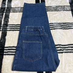 （お話中）濃い青 デニムパンツ サイズF