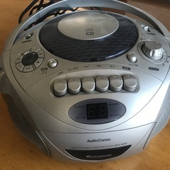 【ジャンク】AM /FMステレオCD ラジオカセットレコーダー