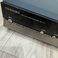 TOSHIBAドライブレコーダーHDD とDVD