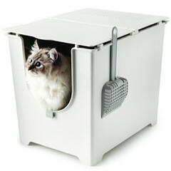 【お引取先決定】大型 猫トイレ ネコ用品 おしゃれ Modko ...