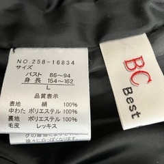 ファー付きダウンコートの画像