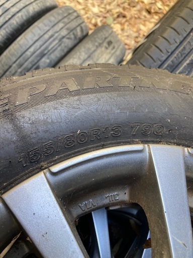 スタッドレス4本セット　155 80 R13