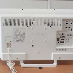 シャープ AQUOS 32インチ 液晶テレビ 2016年製 ホワイト 32型 LC-32W25 アクオス SHARP 札幌市 中央区 南12条店の画像