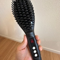 ストレートブラシ  ヘアアイロンメイクジーナ  MAKEGINA GLAMOUR DK818メイクジーナ グラマー ストレートブラシの画像